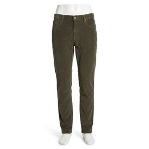 NEW FAHERTY stretch terry corduroy 5 pocket chino pants in mushroom forest